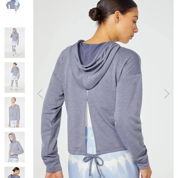 Wildfox Set hooded top and matching high rise tie dye leggings size small - Picture 3 of 16